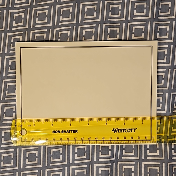 BLACK AND CREAM Letters & Envelopes Stationery - Picture 6 of 6